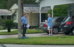 Orange County Fire Rescue crews visited 3,500 mobile homes to make sure residents were aware of the mandatory evacuation. Orange County Fire Rescue crews visited 3,500 mobile homes to make sure residents were aware of the mandatory evacuation.