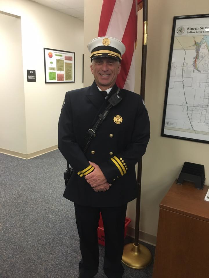 David Dangerfield served 27 years as a firefighter.