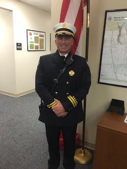 David Dangerfield served 27 years as a firefighter. David Dangerfield served 27 years as a firefighter.