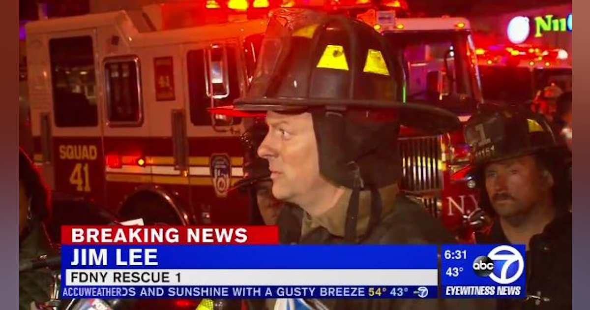 FDNY Firefighters Make Rope Rescue at Manhattan Blaze | Firehouse