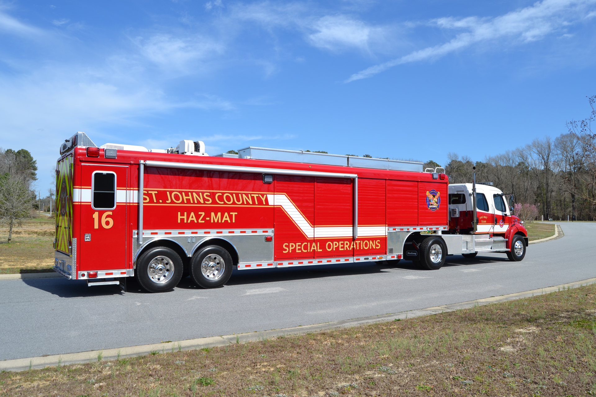 HazMat Trailer Delivered to St. Augustine, FL Firehouse