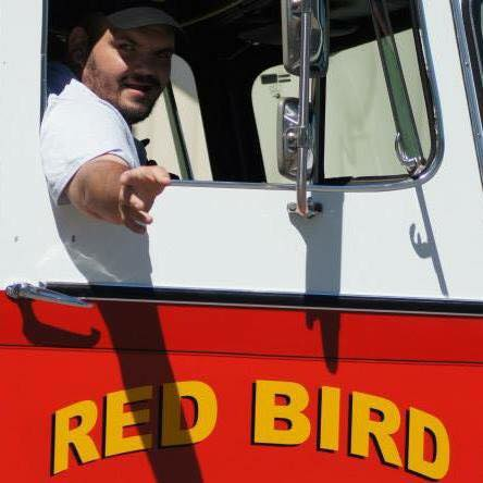 Firefighter Rodney Collett.