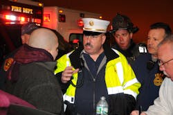 Strong command is essential on scene so crews understand that the fireground is not their personal playground and they must follow orders. Strong command is essential on scene so crews understand that the fireground is not their personal playground and they must follow orders.