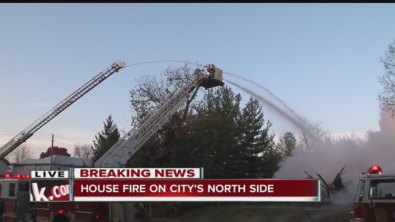Indianapolis Firefighters Battle Fire in Vacant Home - Firefighter News ...