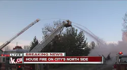 Fire in Vacant IN Home Spreads