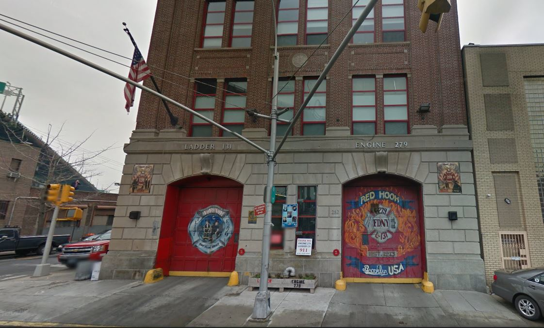 FDNY Engine 279's station is located in Red Hook, Brooklyn.