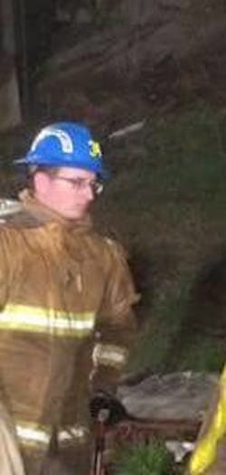Republic Junior Firefighter Parker Hess, 16, suffered a fatal gunshot wound Sunday.