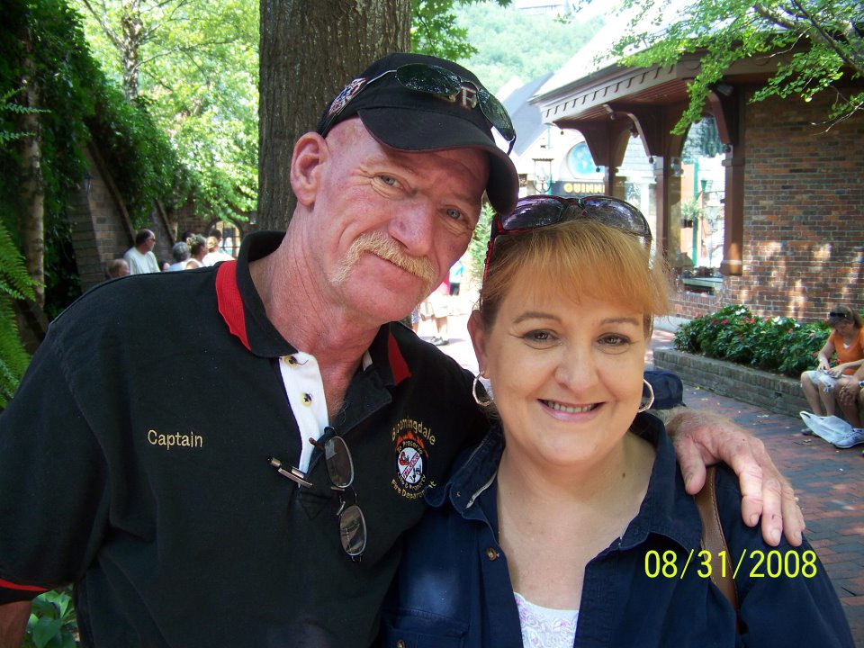 Mark Faulk Jr. and his wife Saundra