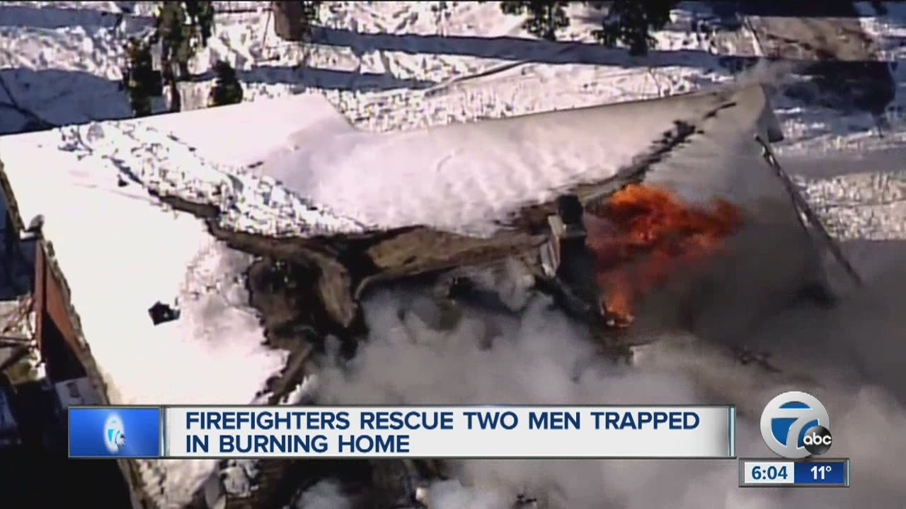 MI House Fire Injures Two Men Firehouse