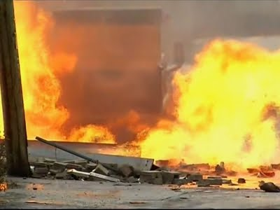 Ohio Gas Line Fire Contained