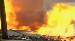 Ohio Gas Line Fire Contained