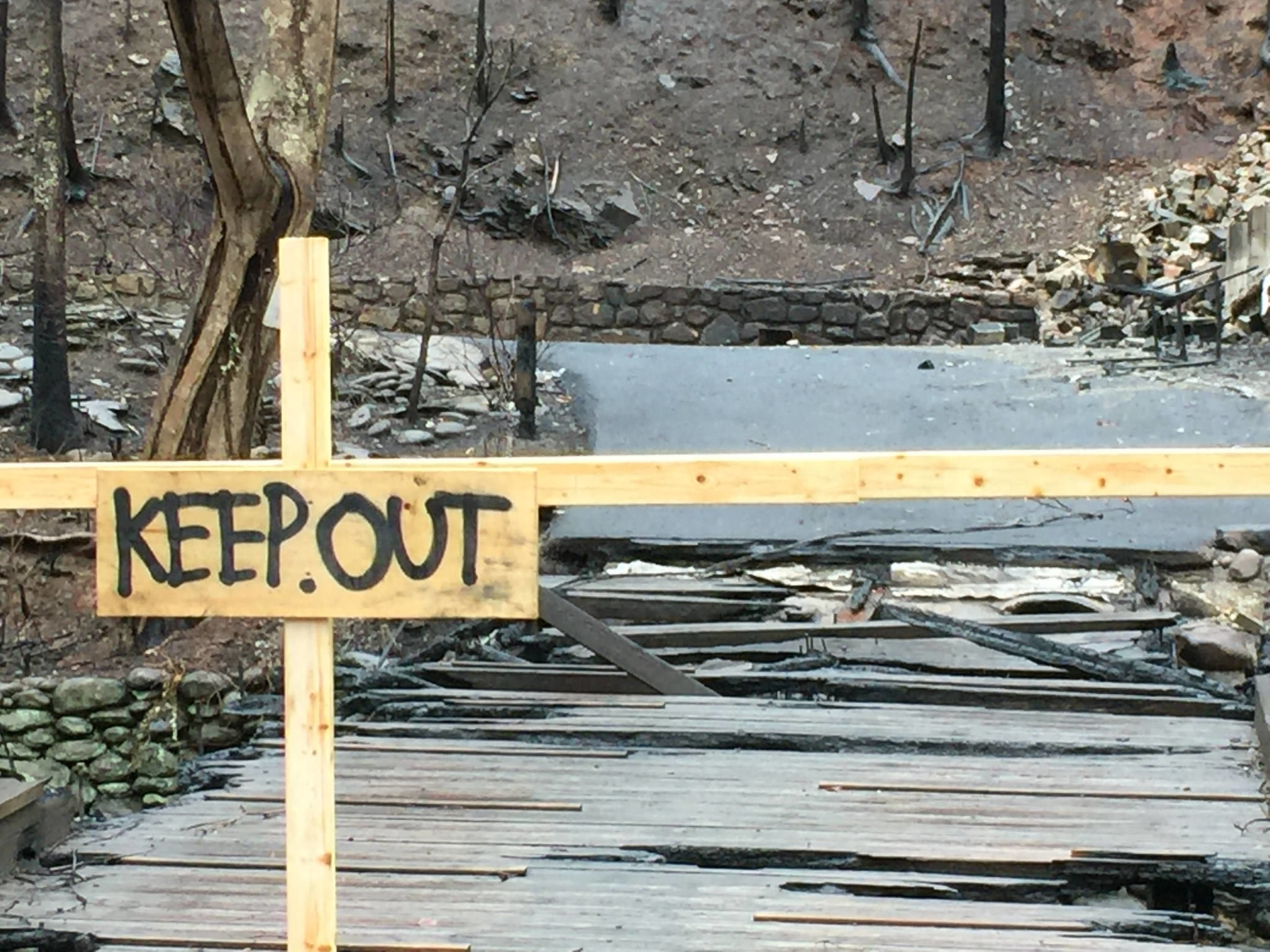 The aftermath of the deadly wildfire that swept through Sevier County and Gatlinburg.