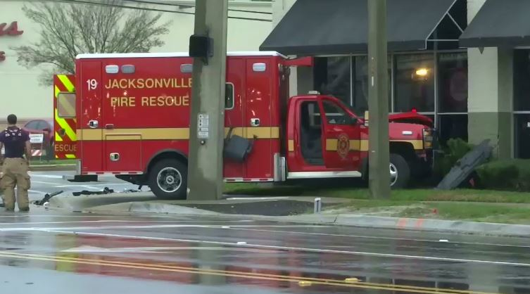 Two Firefighter Hurt in Jacksonville Ambulance Crash - Firefighter News ...