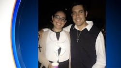 Leonardo Moreno (right) was overcome during his attempts to rescue three workers from a manhole Monday. Leonardo Moreno (right) was overcome during his attempts to rescue three workers from a manhole Monday.