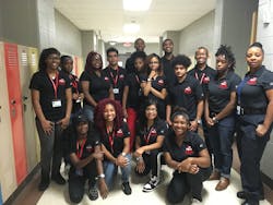 Working in close cooperation with the Kansas City Public Schools system and the Metropolitan Community College District, KCFD has helped design and implement a selective vocational training program for high school seniors that prepares them to enter as pre-apprentices upon graduation. Working in close cooperation with the Kansas City Public Schools system and the Metropolitan Community College District, KCFD has helped design and implement a selective vocational training program for high school seniors that prepares them to enter as pre-apprentices upon graduation.