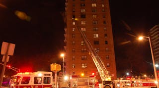 High-rise fires pose significant challenges to firefighters, particularly due to the infrequency of their occurrence.