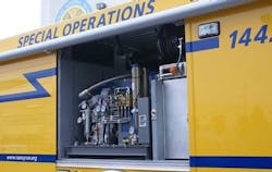 When specifying SCBA refilling equipment, it's important to know the apparatus builder will adhere to all NFPA standards. When specifying SCBA refilling equipment, it's important to know the apparatus builder will adhere to all NFPA standards.