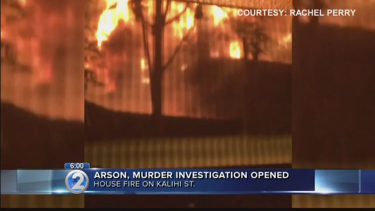 Man Arrested in Connection with Deadly HI Fire