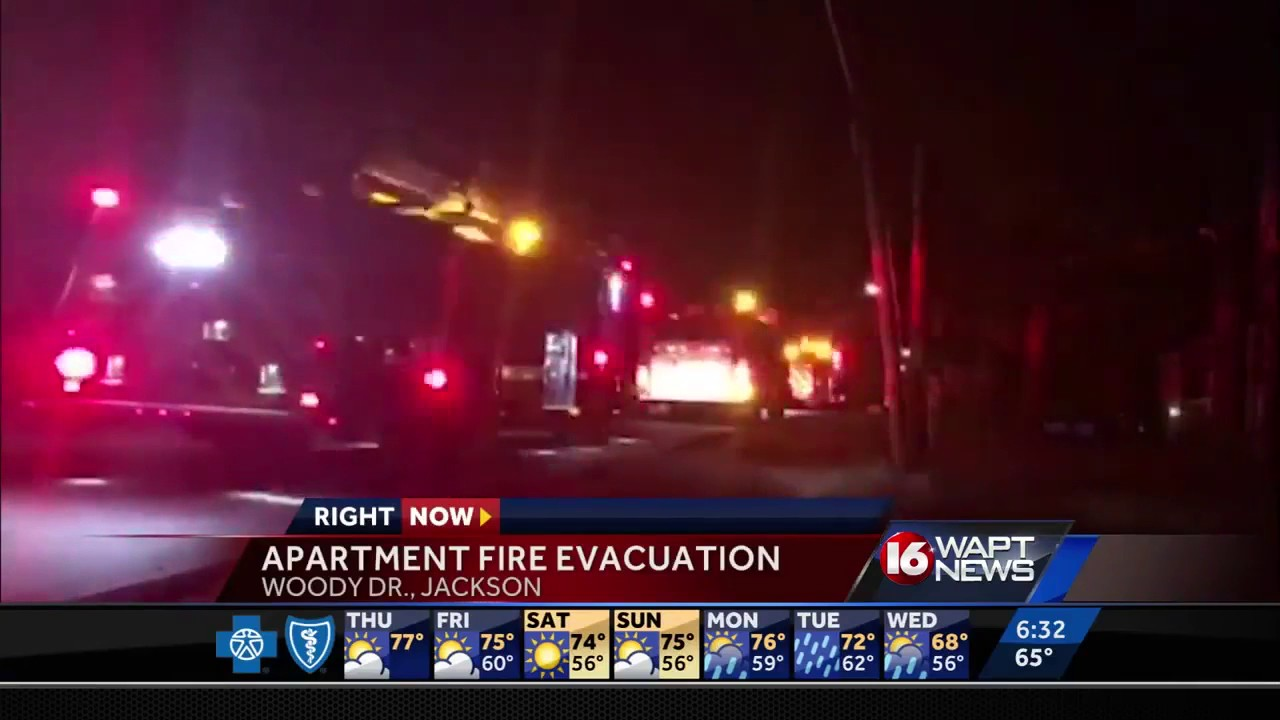 MS Apartment Fire Forces a Dozen to Evacuate