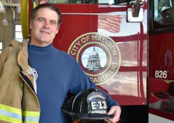 Madison firefighter Marc Behrend retired from the Madison Fire Department Friday. His family has served the city since two years after the Civil War. Madison firefighter Marc Behrend retired from the Madison Fire Department Friday. His family has served the city since two years after the Civil War.