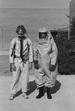 Early days at the fire brigade: After high school, I became a part of the fire brigade that would respond to hazardous material releases. My high school chemistry class did not prepare me for this, so I signed up for a chemistry course at a community college. Early days at the fire brigade: After high school, I became a part of the fire brigade that would respond to hazardous material releases. My high school chemistry class did not prepare me for this, so I signed up for a chemistry course at a community college.