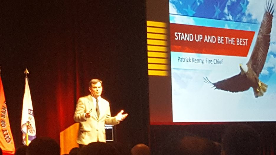 Chief Patrick Kenny said mental illness should be treated like cancer.