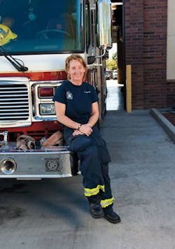 Phoenix Fire Capt. Crystal Rezzonico. Phoenix Fire Capt. Crystal Rezzonico.