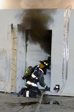 With a ventilation-limited structure fire, gaining access creates additional openings, which provides more oxygen, allowing the fire to grow.