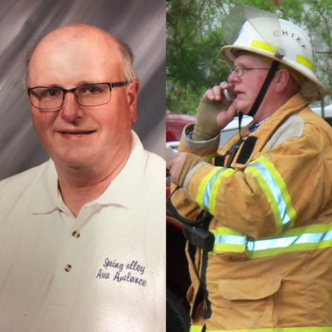 Spring Valley firefighter Terrance Shafer.