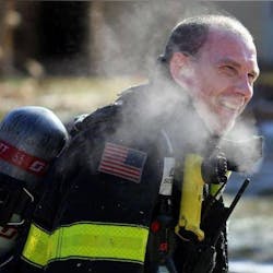 West Burlington firefighter James Franciskovich. West Burlington firefighter James Franciskovich.