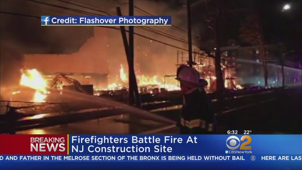 Blaze Destroys Massive NJ Apartment Complex
