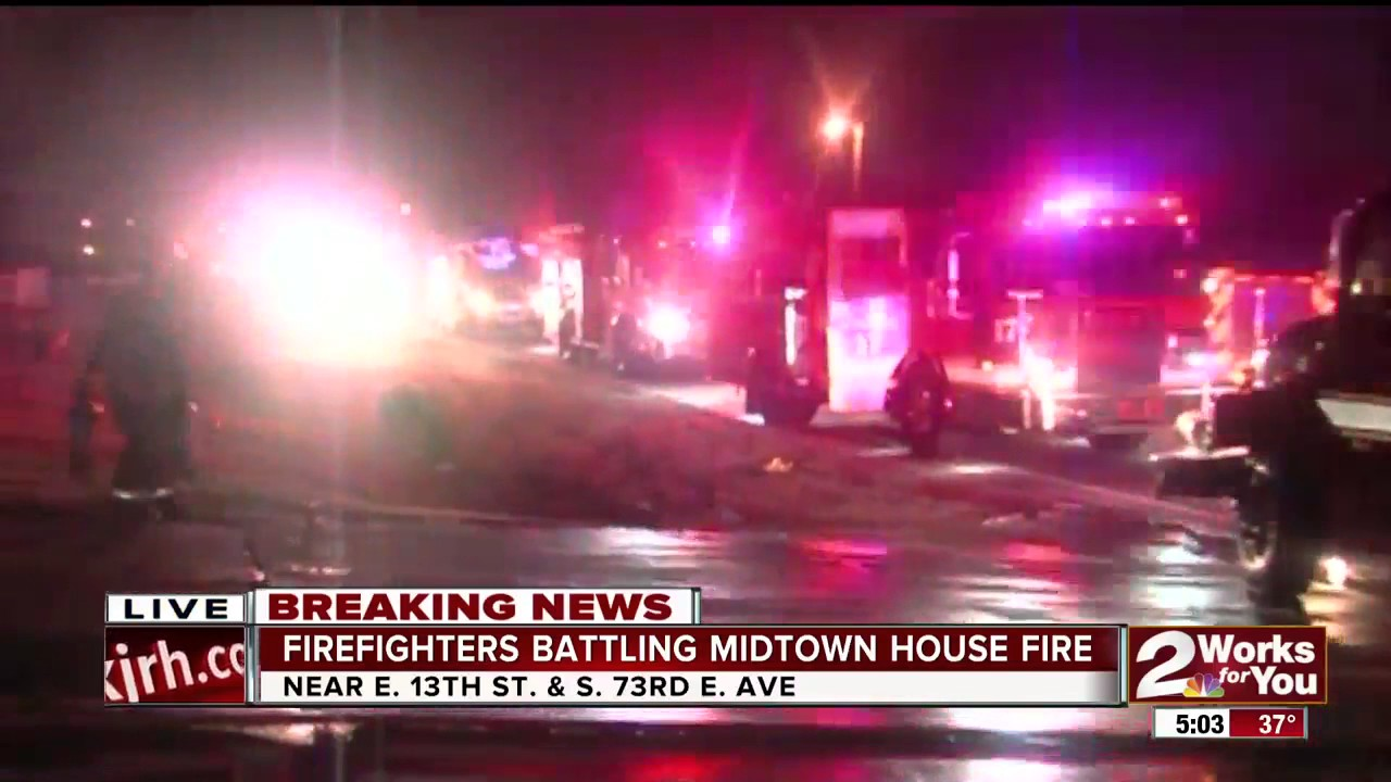 Two People Escaped Early Morning Tulsa House Fire - Firefighter News ...