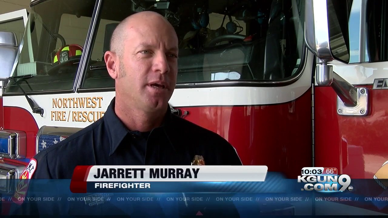 Off-duty AZ Firefighter Help Rescue Two from Car Fire