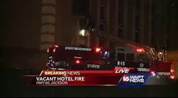 MS Firefighters Called to Fire in Vacant Motel