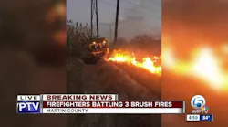 Brush Fires Keeping FL Firefighters Busy