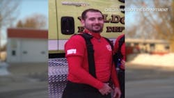 Waldo firefighter Ryan Moyer died Saturday night. Waldo firefighter Ryan Moyer died Saturday night.