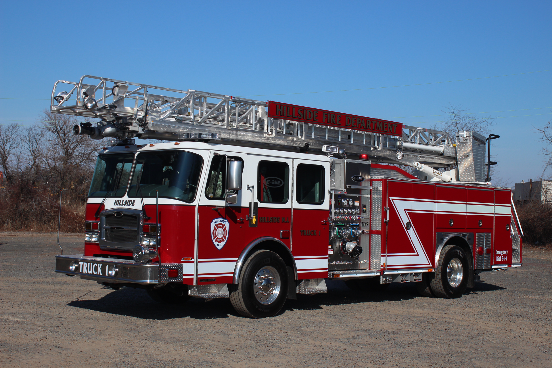 Hillside T 1 16 E One Typhoon 1500 480 20 75 Ft Ex Demo 58cff8bf23497