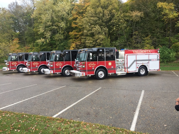 Valdosta City, GA, Makes 1.9M in Fire Dept. Fleet Buying Four Sutphen