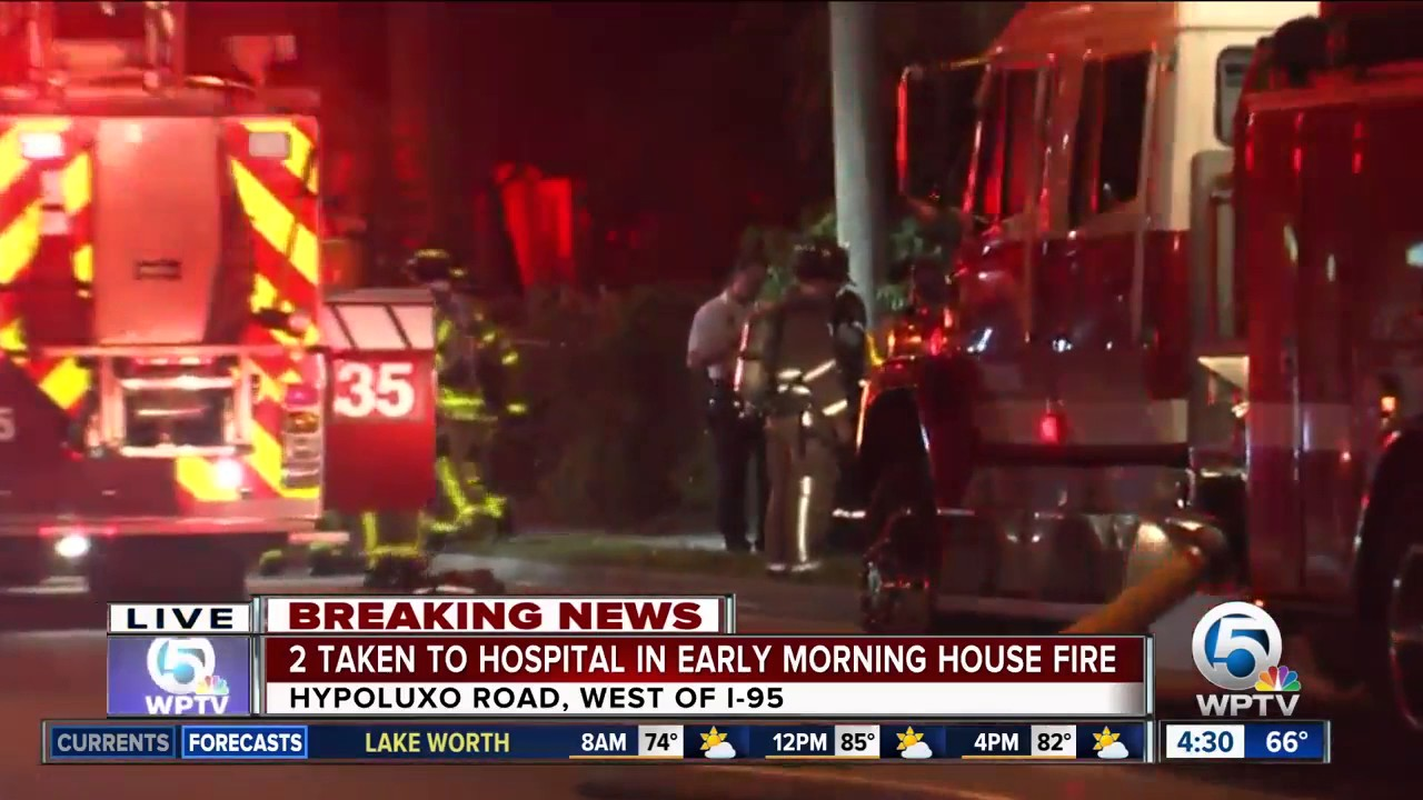 Two Injured in FL House Fire