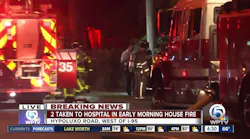 Two Injured in FL House Fire