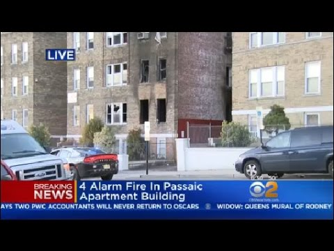Two Firefighters Hurt as Fire Rips Through NJ Apartment Building