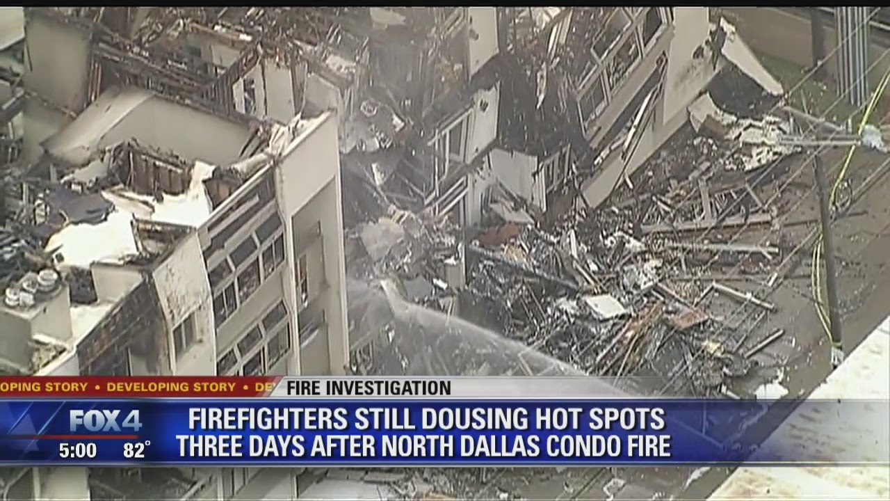 Investigation of Massive Dallas Condo Building Fire Continues