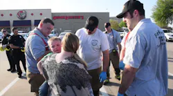 TX Firefighters Treat Two Pediatric Accident Shooting Victims