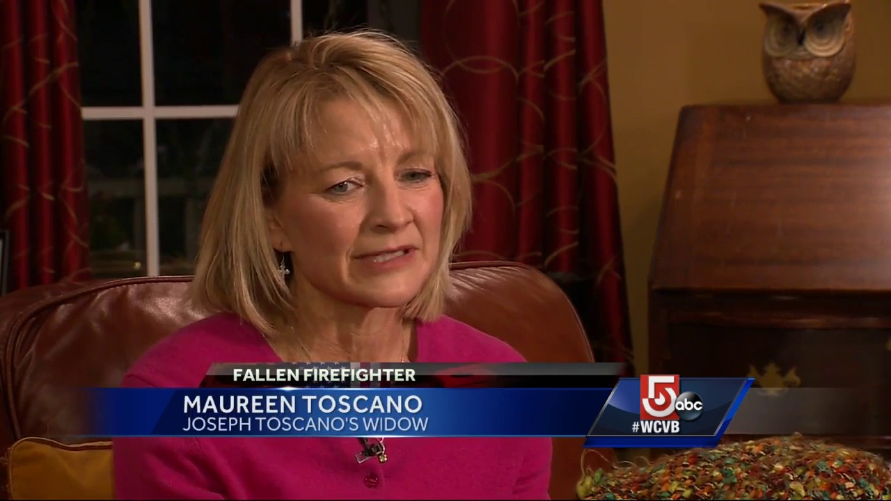 Department, Community Supporting Wife of Fallen MA Firefighter
