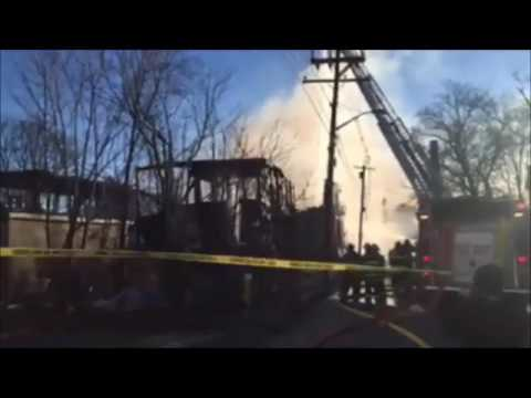 Rockland, MA, Firefighters Battle 7-Alarm Warehouse Fire | Firehouse