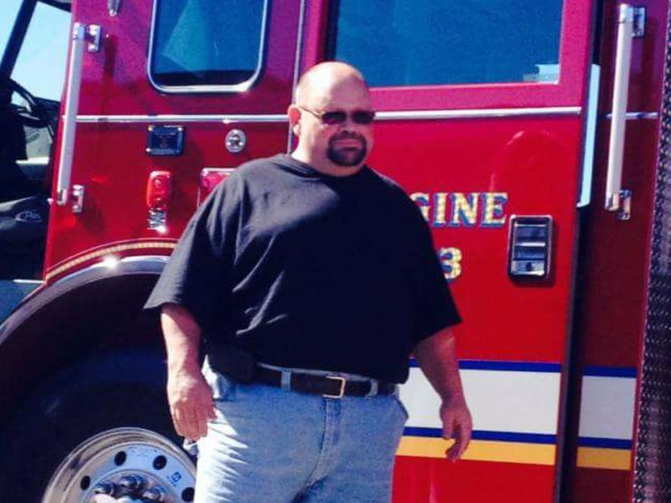 Central Alexander firefighter Eric 'Bubba' Pennell.
