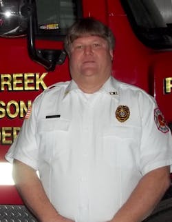 Cove Creek/Pearson VFD Fire Chief Doug Deckard.