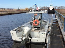 A well rigged patrol boat with broadband radar and e-charting is ready to go 24/7. A well rigged patrol boat with broadband radar and e-charting is ready to go 24/7.