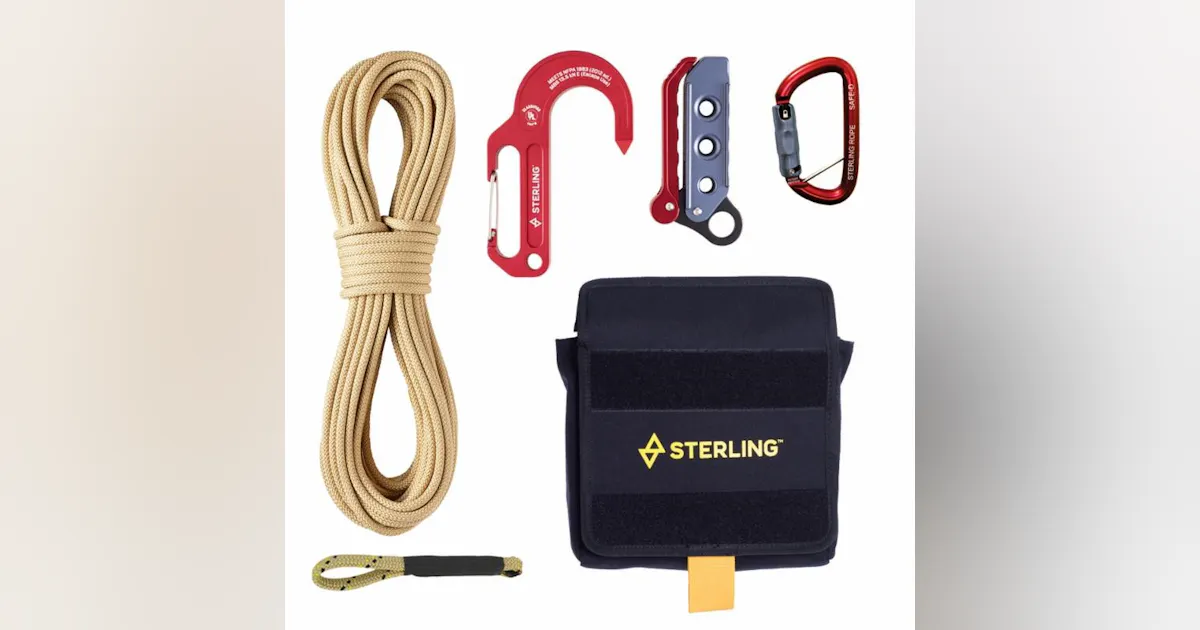 Firefighter Escape Rope System Sterling Introduces FCX Escape Systems with Customization - Firefighter ...