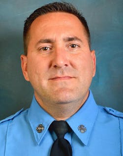 New York City firefighter William Tolley died when he fell five stories while battling a fire in Queens.